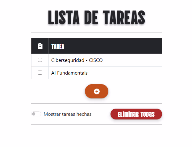 Task List